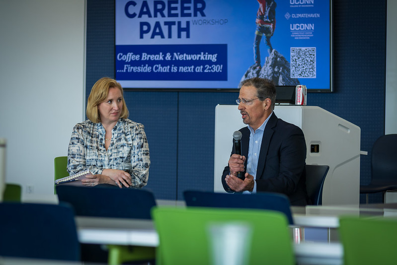 Keynote speaker and interviewer at Entrepreneurial workshop
