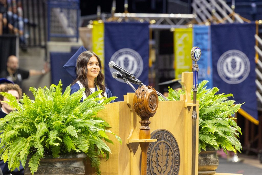 Student commencement speaker
