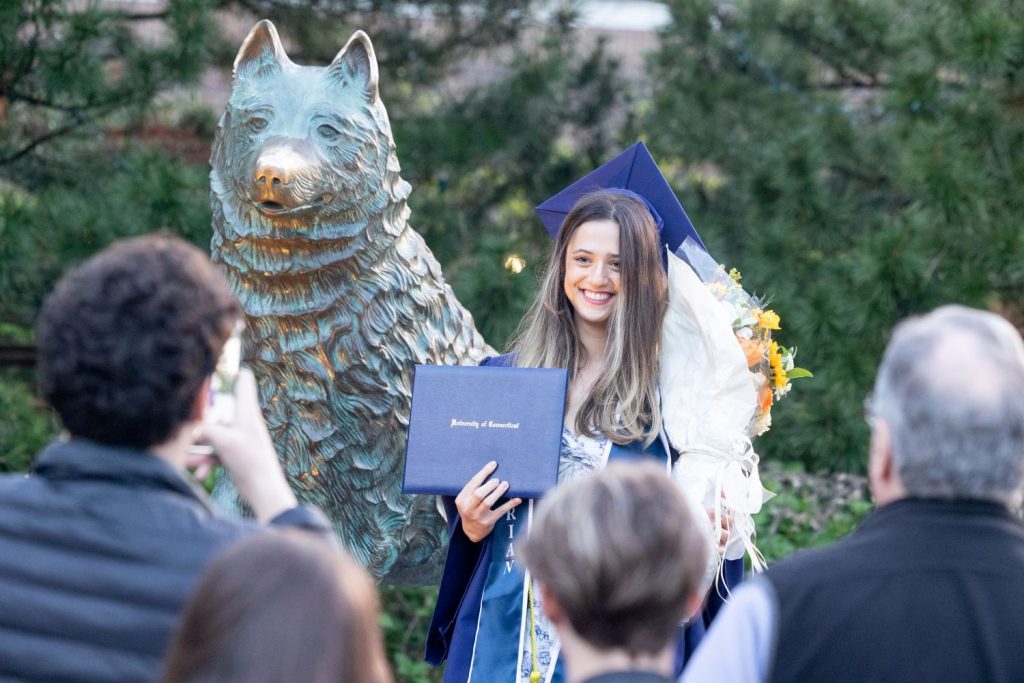 CAHNR students after Commencement 2025
