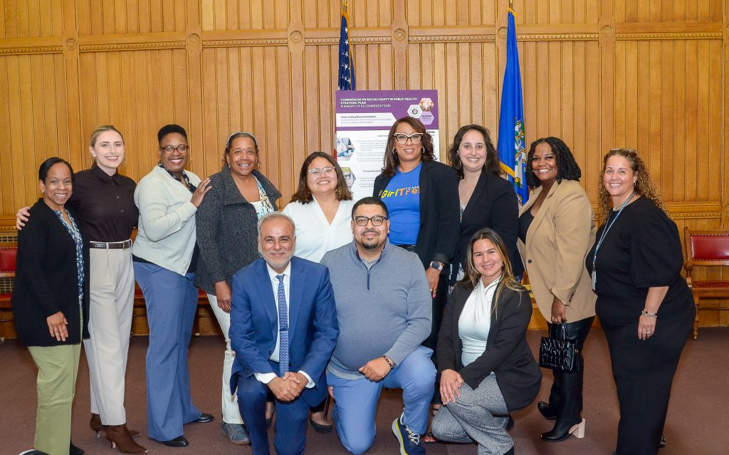 May 21 event of the Commission on Racial Equity in Public Health. (Photo by Shariffah Mason, Reef’s Views).