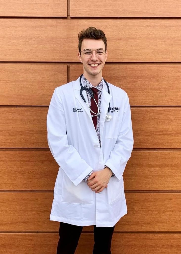 Class of 2025's late Dr. Dustin Moore was remembered at UConn Health's 54th Commencement and will be remembered by the School of Medicine always.