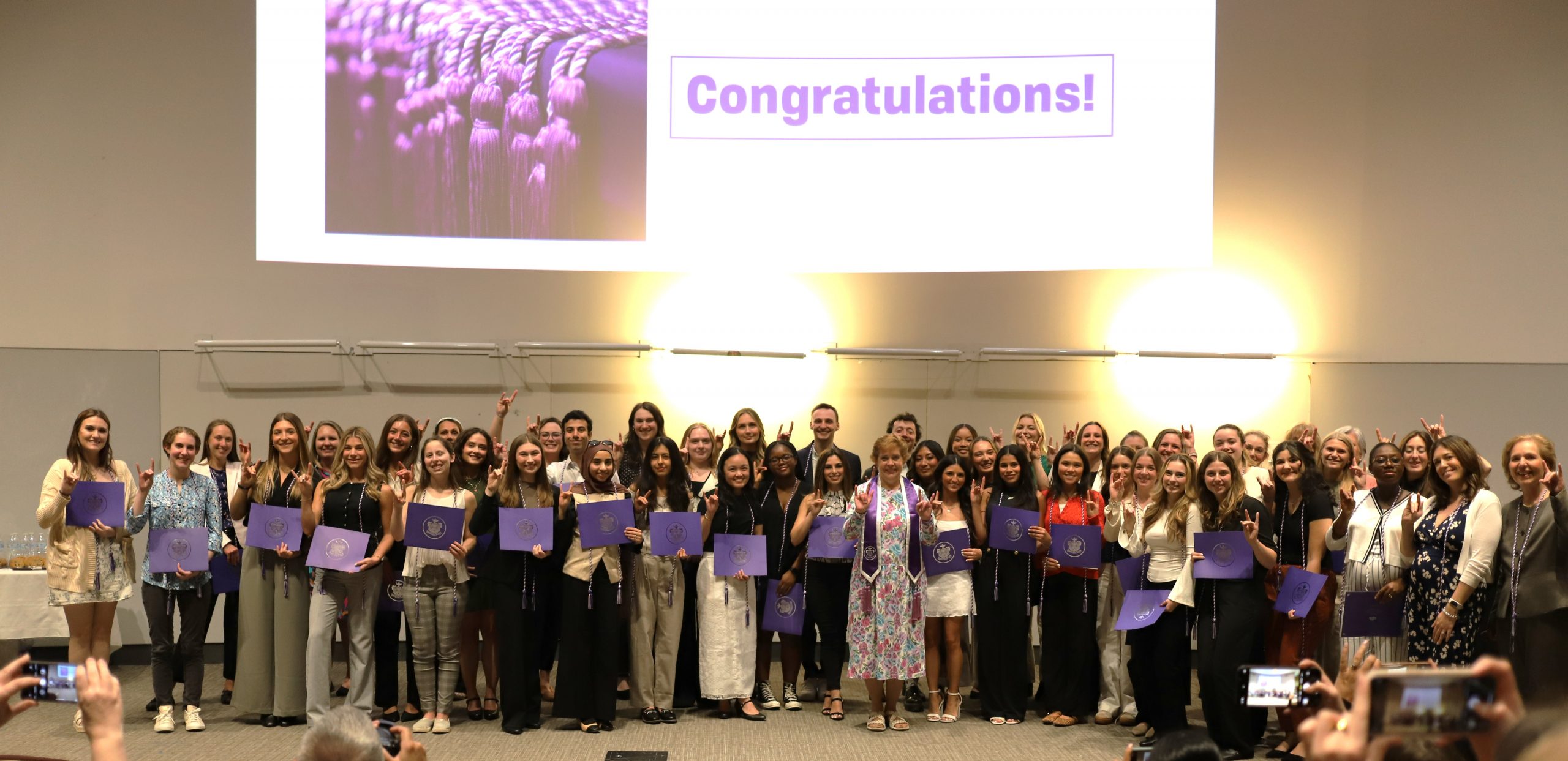 UConn School of Nursing’s Sigma Theta Tau Mu 2025 inductees
