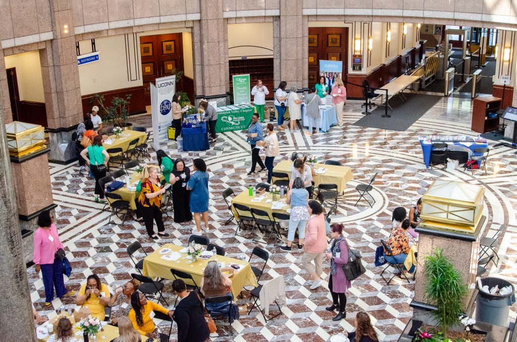 May 3, 2025 menopause awareness event at Legislative Office Building.