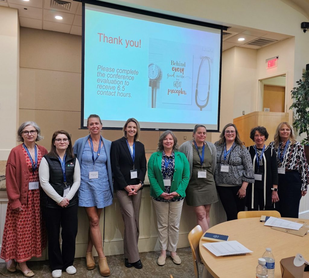 Instructors of the CT AHEC hosted one-day conference on clinical nurse precepting skills.