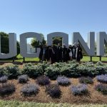 At UConn Health 54th Commencement medical school graduates, now new doctors, celebrate on May 12, 2025.