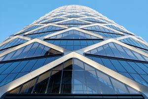 A tall building.