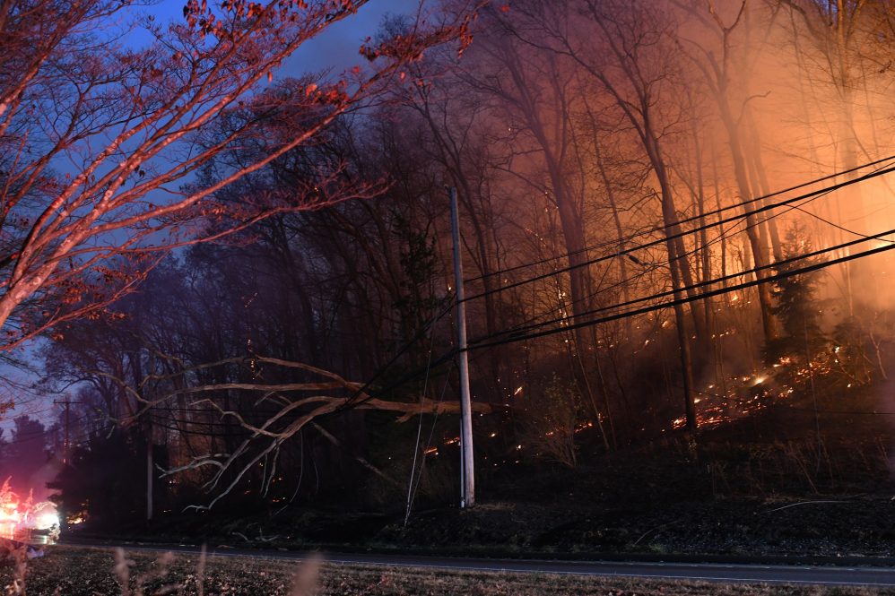fire in Haddam