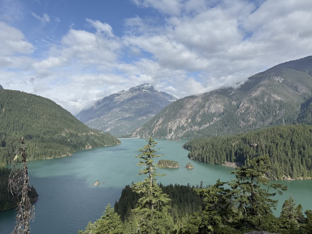 One of the many beautiful views in Washington experienced by Coast-2-Coast riders from UConn School of Medicine. 