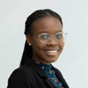 Portrait of a woman with glasses