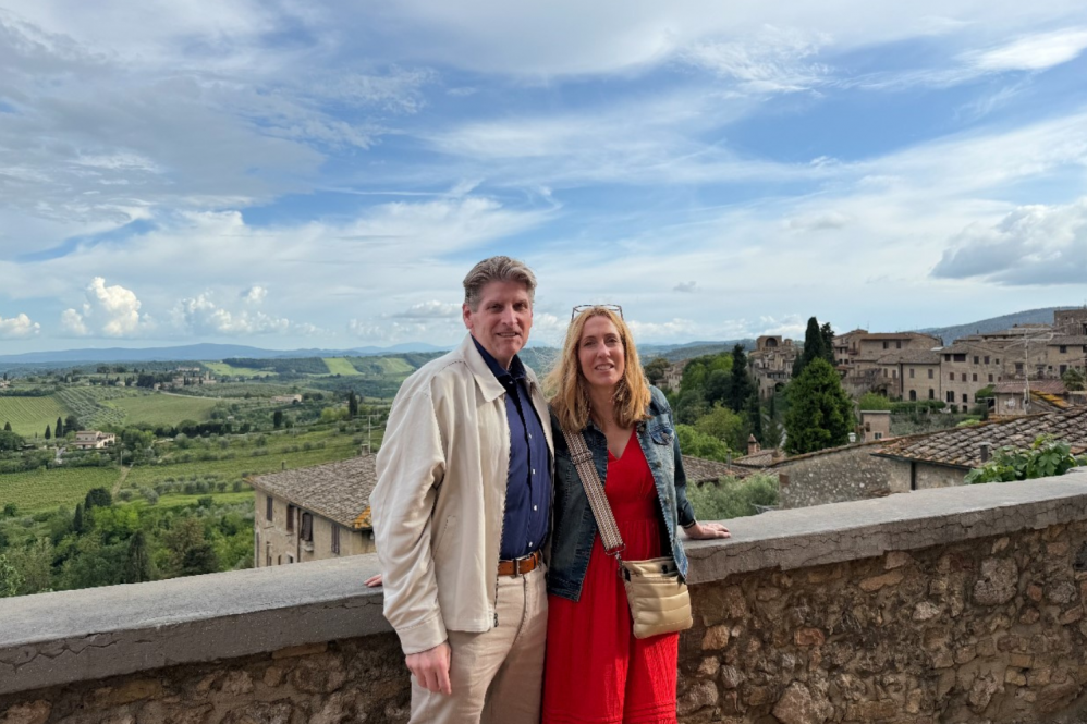 Jay and Alissa Buth in Italy