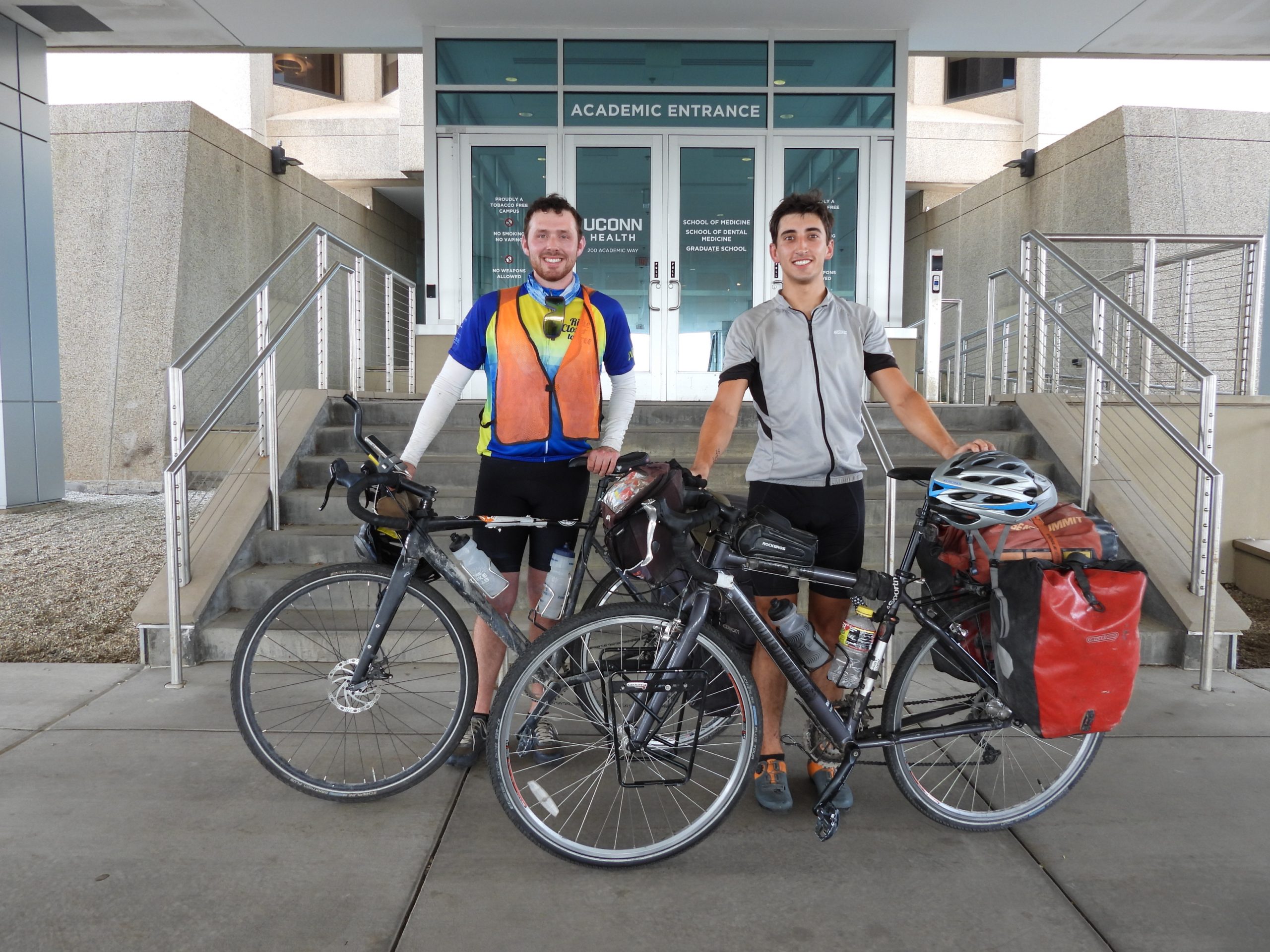 James Marks, 25, of Guilford and Zach Giguere, 24.