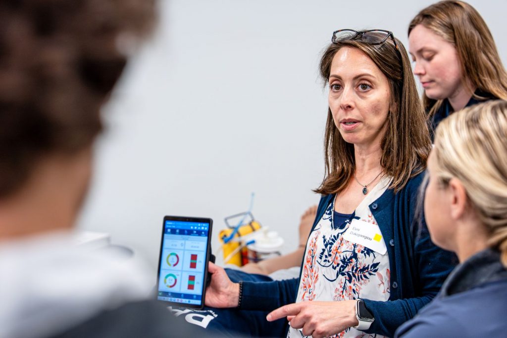 UConn instructor teaches athletic trainers