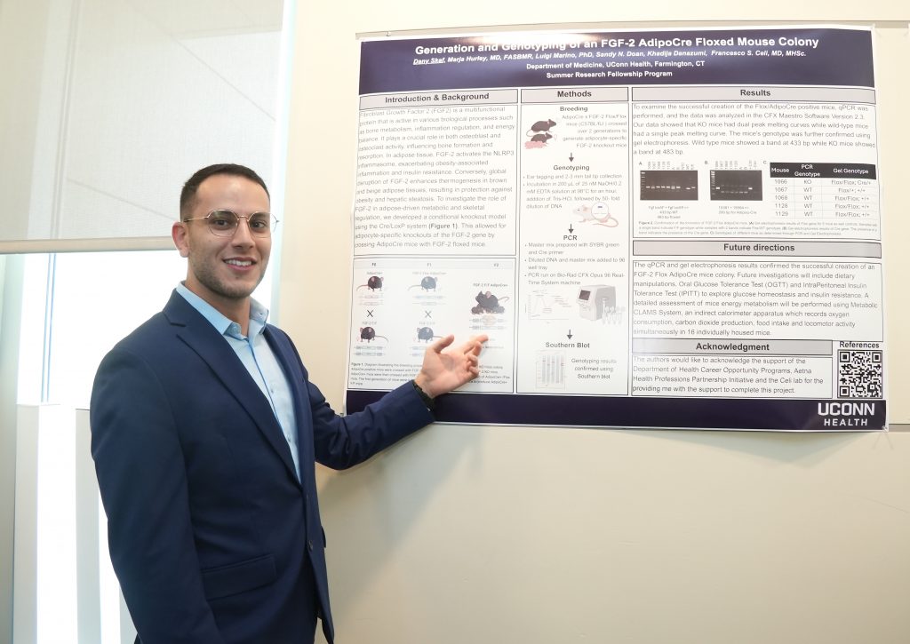 Incoming med student Dany Skaf.