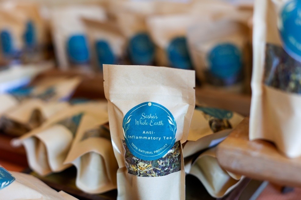 Tea at HDI Garden Party event on July 19.