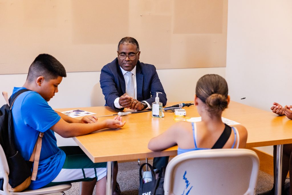 Dr. Kwame Amankwah at Horizons at Westminster School (Photo by Westminster School).