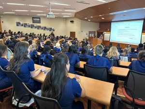 UConn School of Nursing Transition to Clinical Ceremony on August 28, 2025. (Emily Laput)