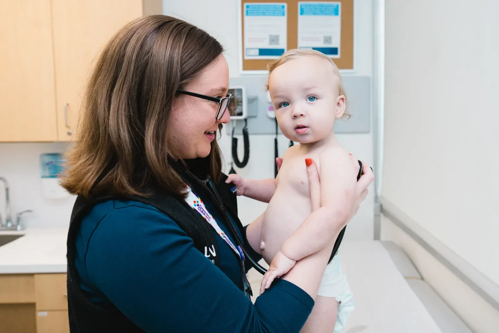 Future pediatrician Dr. Katherine Phillips (Photo by Erin Blinn-Curran/Connecticut Children's). 