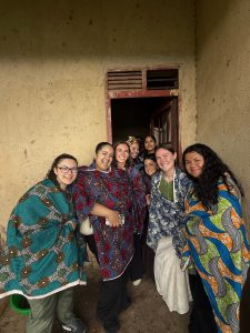 UConn School of Nursing students on the Experiential Global Learning Program in Rwanda.