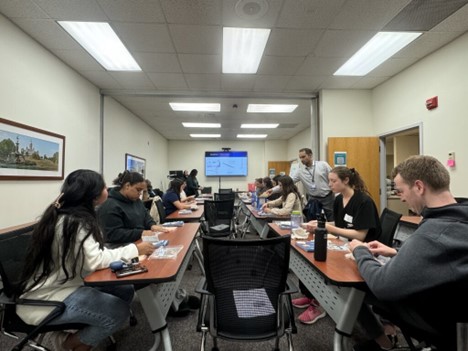 CT AHEC has sponsored trainings like the suturing workshop at the Family Medicine Center at Asylum Hill (Photo by CT AHEC).