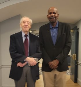 Professor Harry Allcock, Atherton Professor of Chemistry, Penn State Eberly College of Science and Professor Sir Cato T. Laurencin, CEO, The Cato T. Laurencin Institute for Regenerative Engineering.