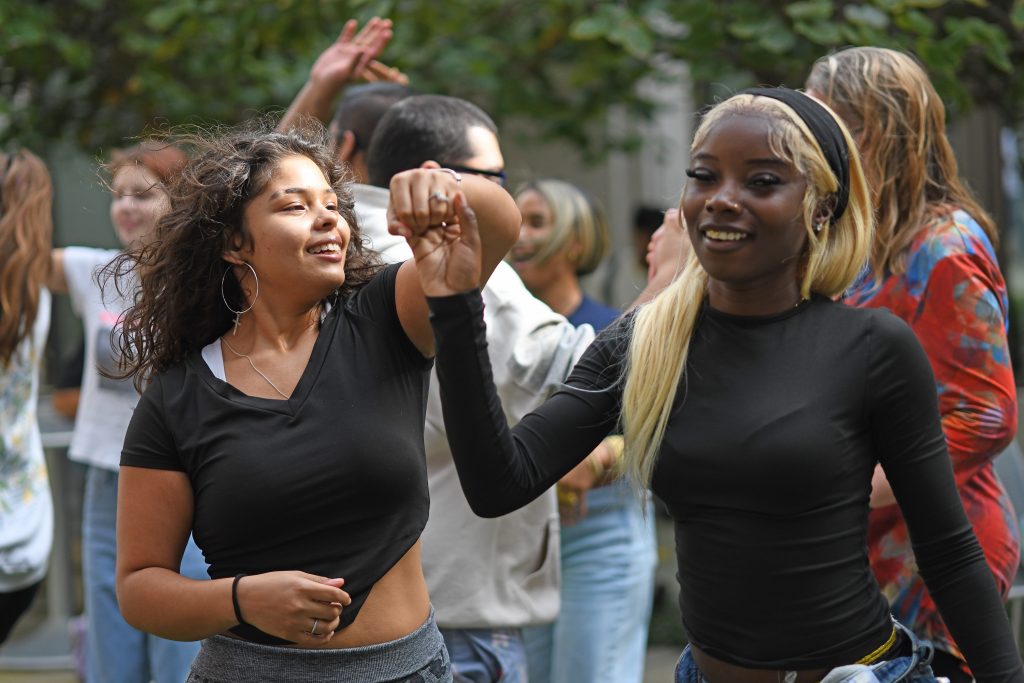 dancing at viva la salsa 