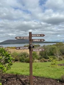 Emma visits family in Oughterard, Co. Galway 