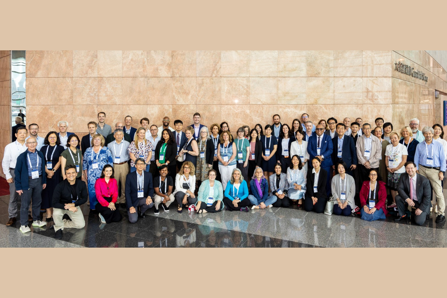 ISSCR Executive Committee honorees in large group including Dr Imitola.