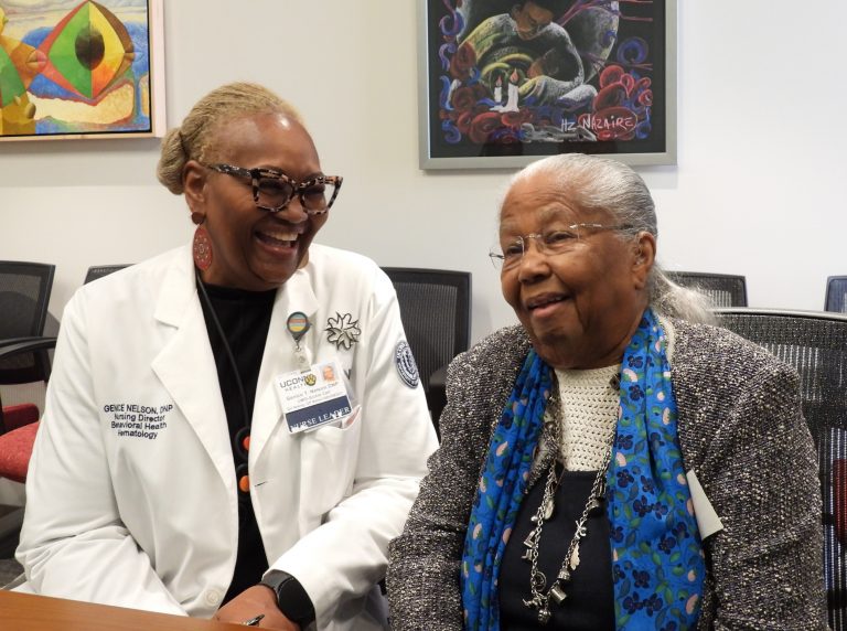 Meet senior citizen Jean Martin. With Dr Genice Nelson