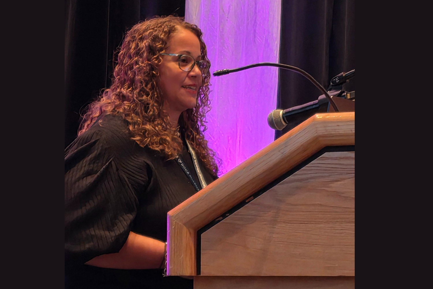Dr. Linda Sprague Martinez speaking