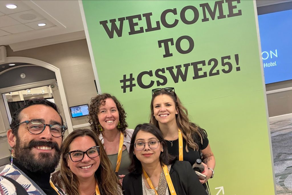 School of Social Work students