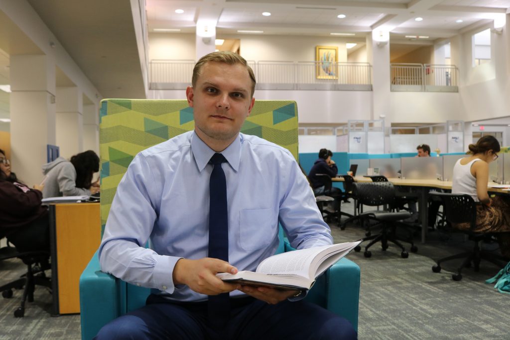 Dorian Zwierewicz, the new director of the Connecticut Small Business Development Center.