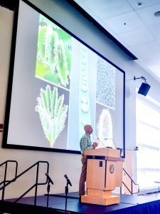 Andy Brand, Head Grower at Land and Garden Preserve, Seal Harbor, ME., shares information and slides about native plants