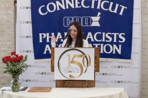 Christina Polomoff (Pharm.D.) installed as CPA President (Nathan Tinker)