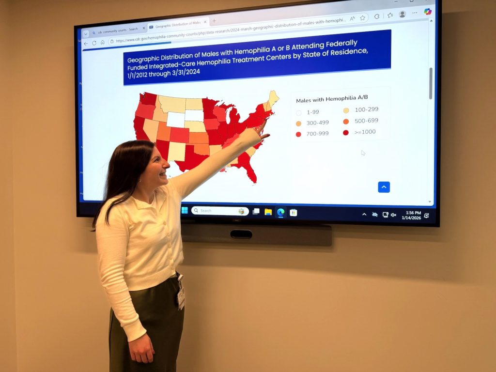 CDC map with Ali pointing to CT