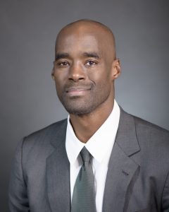 A portrait photo of Emeka Okafor.
