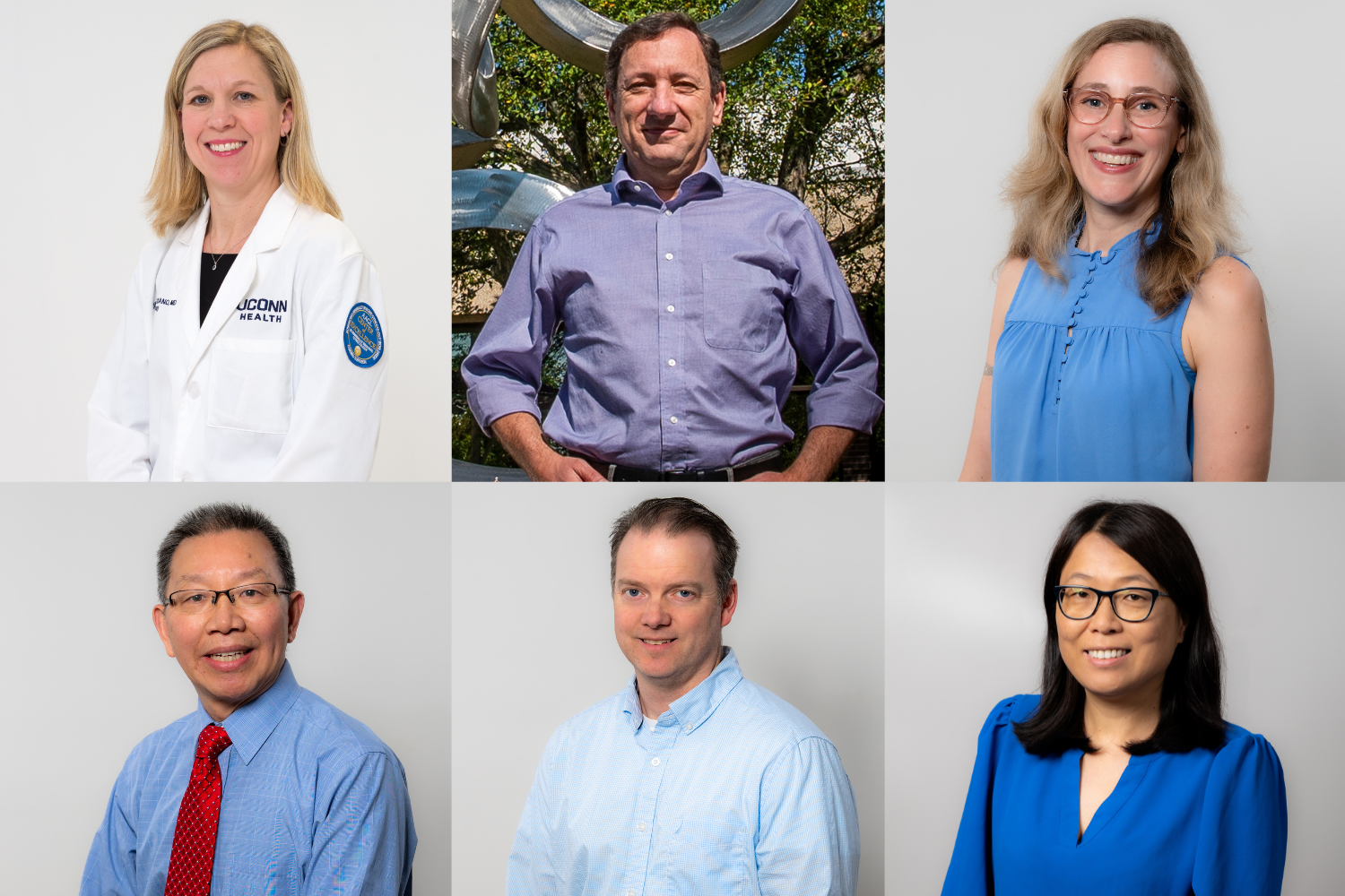 Collage of 6 endowed professors and chairs