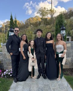 Marlon and Christina with their children (picture provided by Fuller)