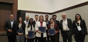 Sharifi and others receive the PD2M award (Photo submitted by Sharifi)