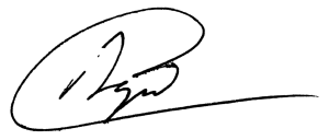 Dr. Andy's signature