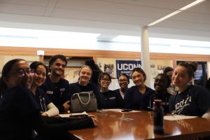 A group photo of UConn Nursing students.