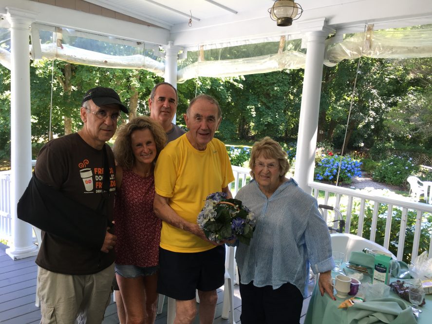 Harold and Doris with their three children