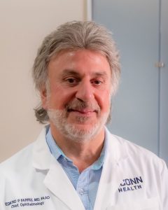 Dr. Edmund Farris portrait white coat