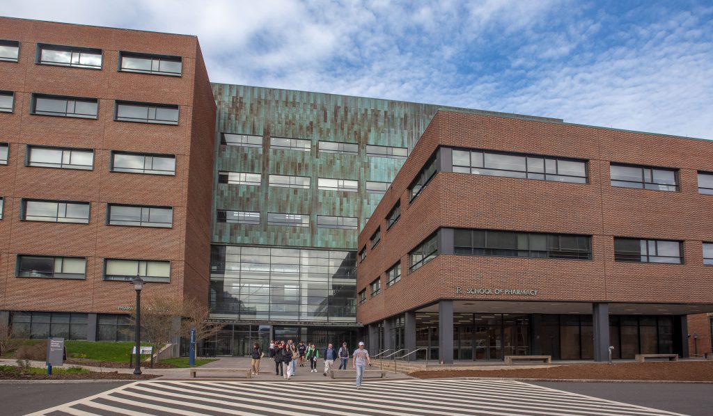 Exterior of the School of Pharmacy Building