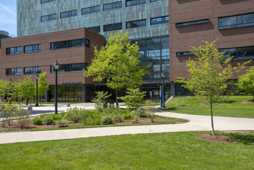 UConn School of Pharmacy Building Exterior
