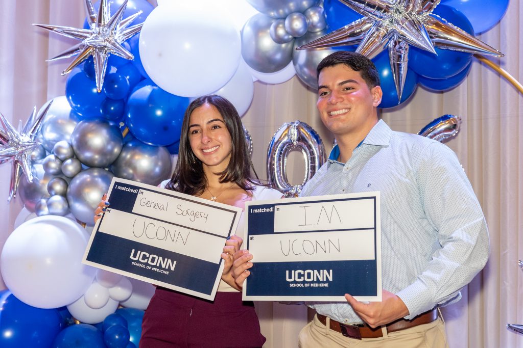 It's a couples-match to UConn! (Sydney Herdle/UConn Photo)