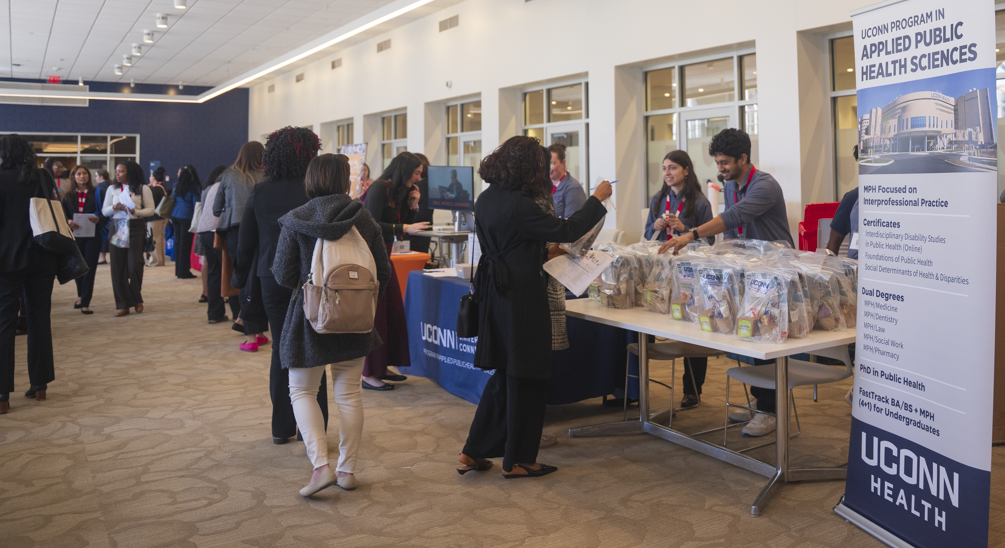 Department of Public Health Sciences of the UConn School of Medicine at the 2026 CPHA Annual Conference (UConn Photo/Tharun Palla).