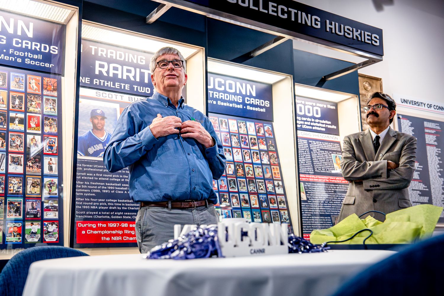 Guests at the UConn CAHNR Prides Corner Student Success Event