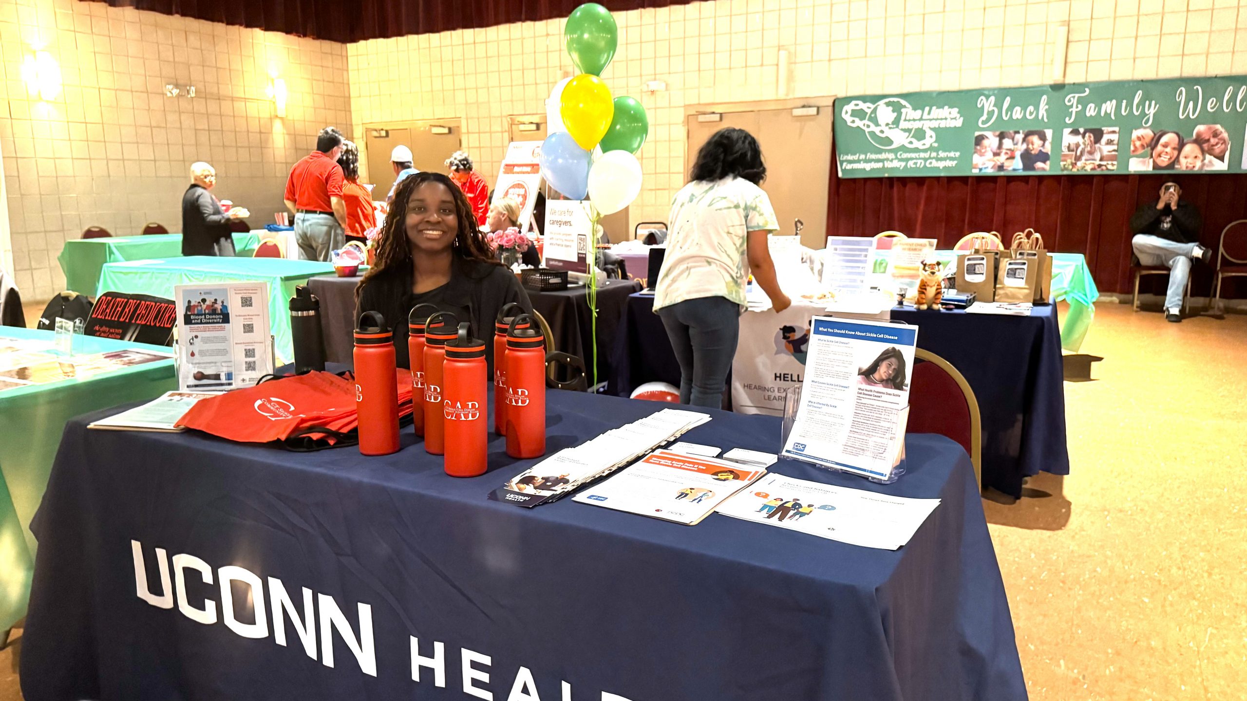 UConn and UConn Health participated in the 3rd Annual Black Family Wellness Expo on March 21, 2026 (HDI photo).
