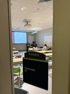 Alyssa Lam SOM Class of 2026 presenting