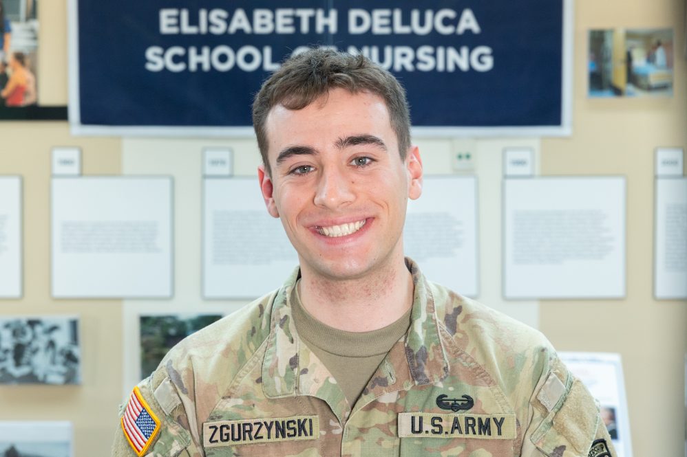 A man in a military uniform posing for a photo